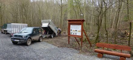 Nebelaustritt aus Fallrohr in Höhe Dachrinne